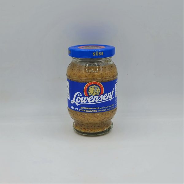 Lowensenf Bavarian Style Mustard, 250ml