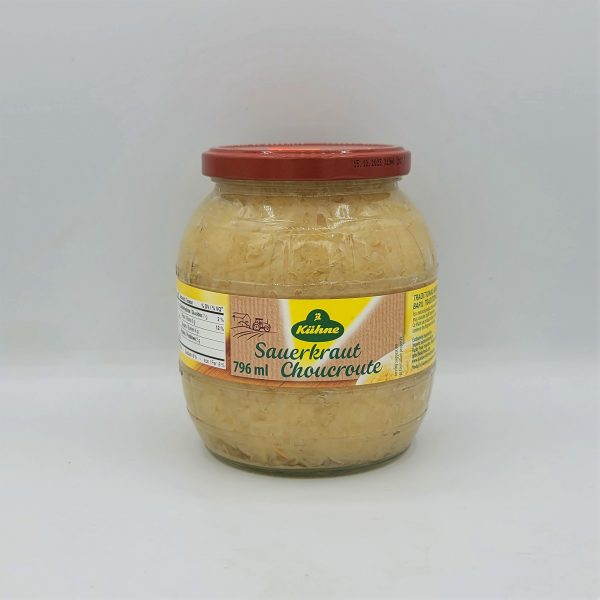 Kühne Sauerkraut with white wine, 850ml