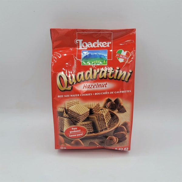 Loacker Quadratini Hazelnut Wafers, 250g