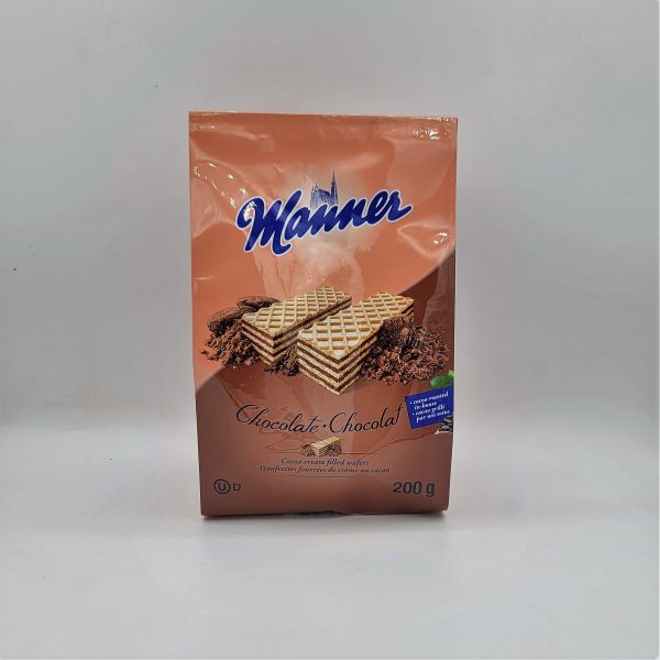 Manner Chocolate Wafers, 200g