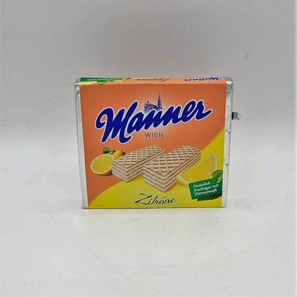 Manner Lemon Wafers, 75 g