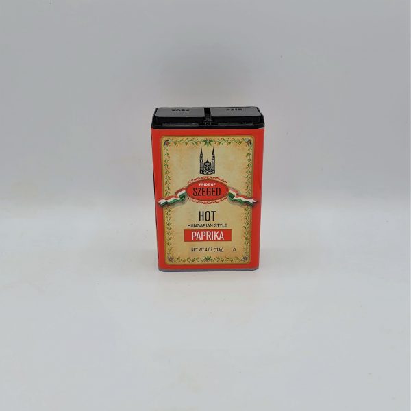 Pride of Szeged Hot Hungarian Style Paprika, 113g
