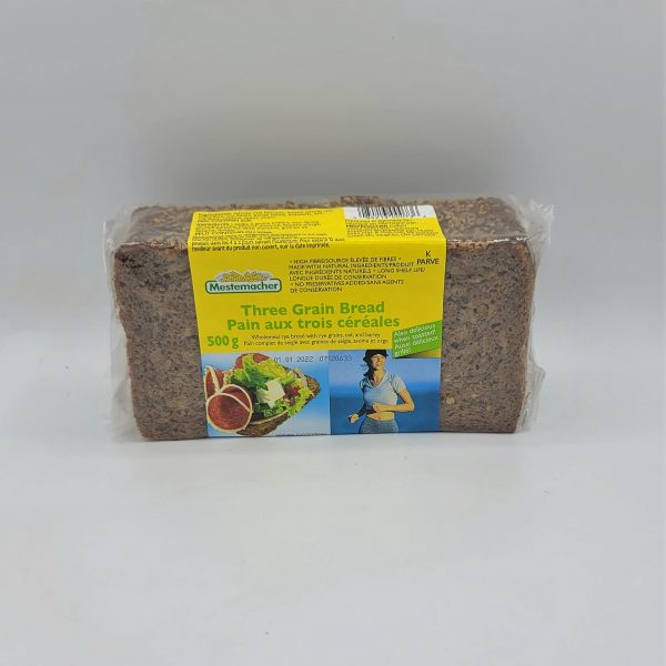 Mestemacher Three Grain Bread, 500g