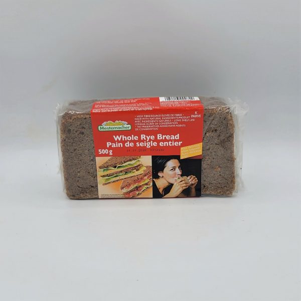 Mestemacher Whole Rye Bread, 500g