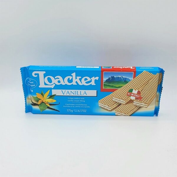Loacker Vanilla Wafers, 175g